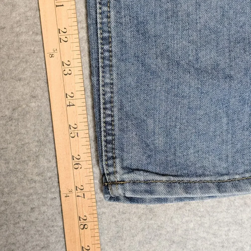 Levi's 511 Slim Jeans Boys 16 Regular Light Wash Stretch Denim Distressed